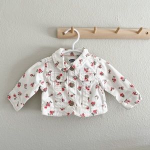 Roses are red Jean jacket